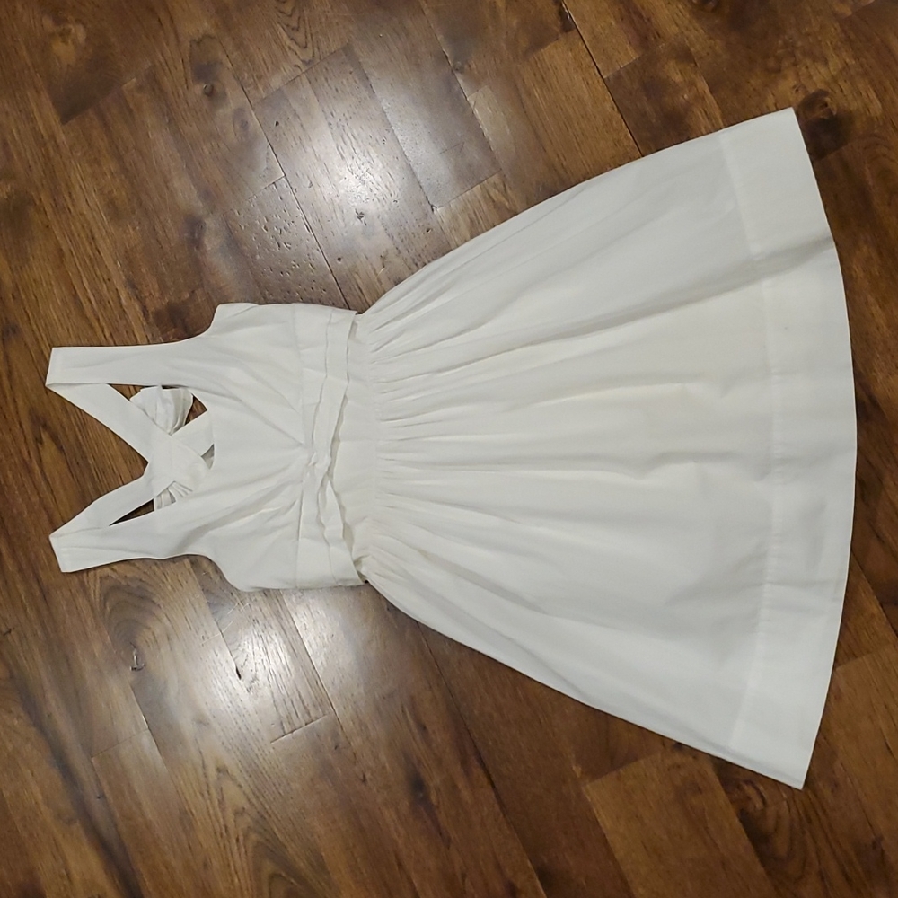 Womens vintage Delia's Y2K white sleeveless dress size 3/4
